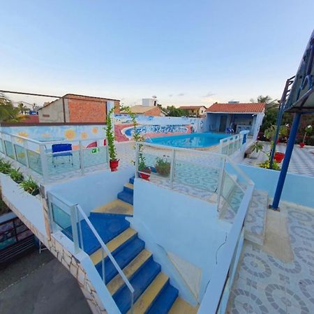 Pousada Azul Da Broadway Canoa Quebrada Exterior foto