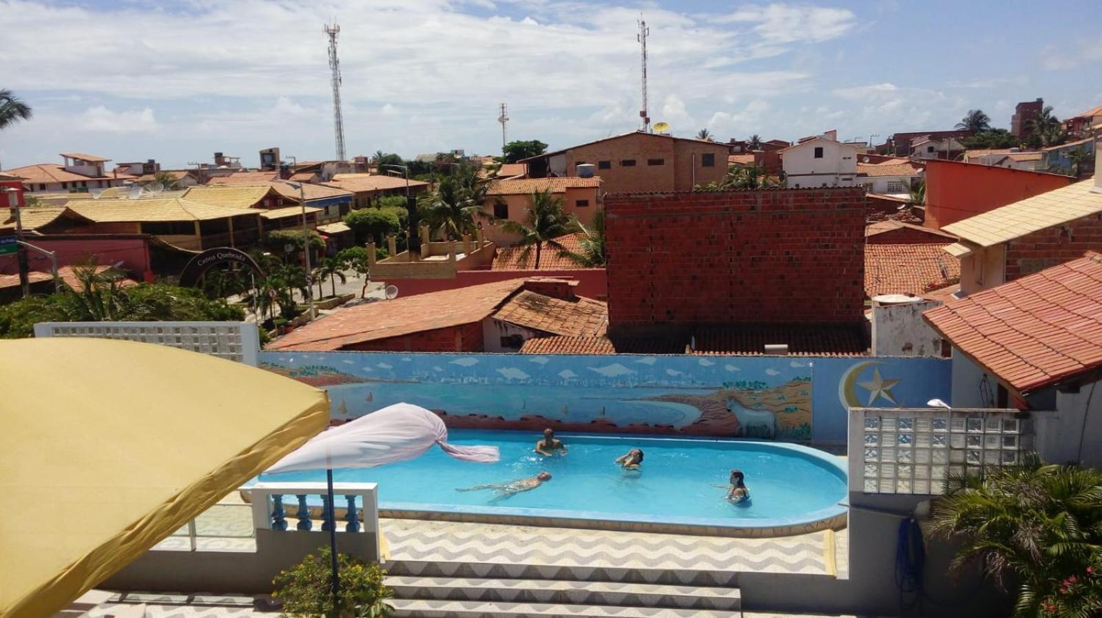 Pousada Azul Da Broadway Canoa Quebrada Exterior foto