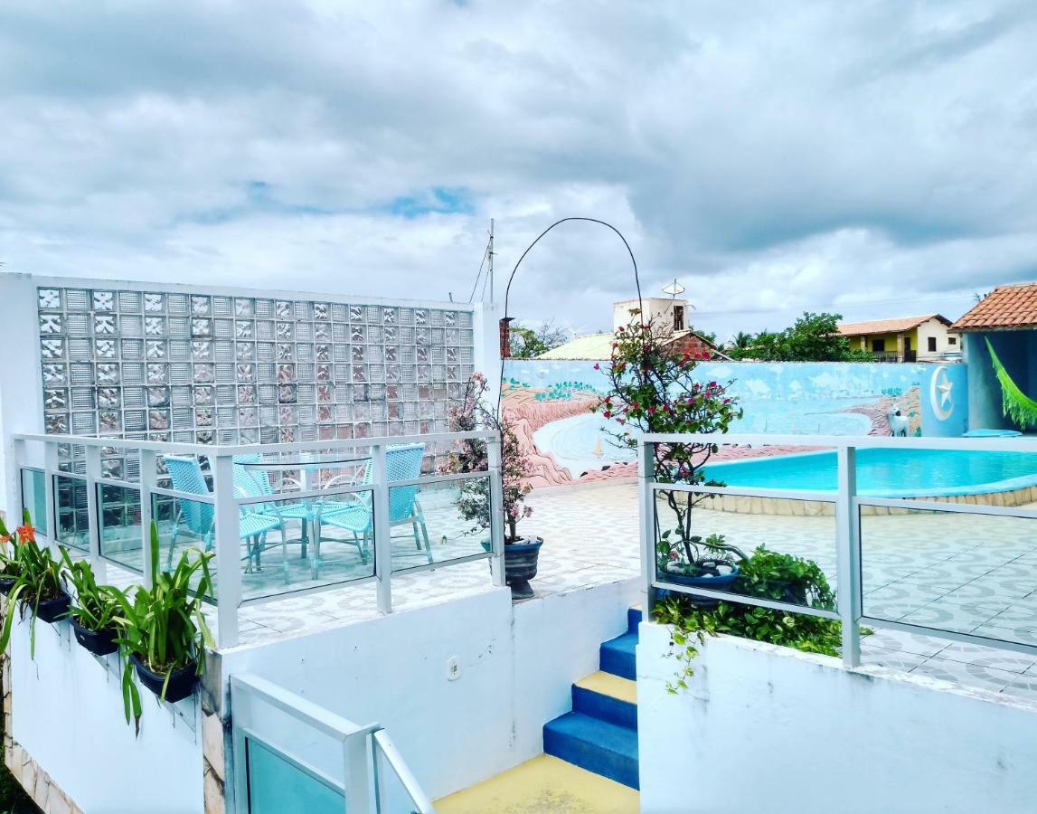 Pousada Azul Da Broadway Canoa Quebrada Exterior foto
